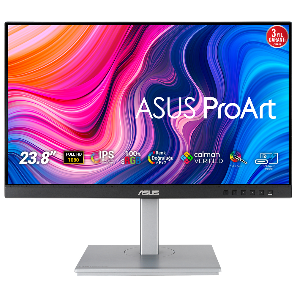 ASUS PA247CV 23.8" 1920 x 1080 pixels Full HD LED Black, Silver