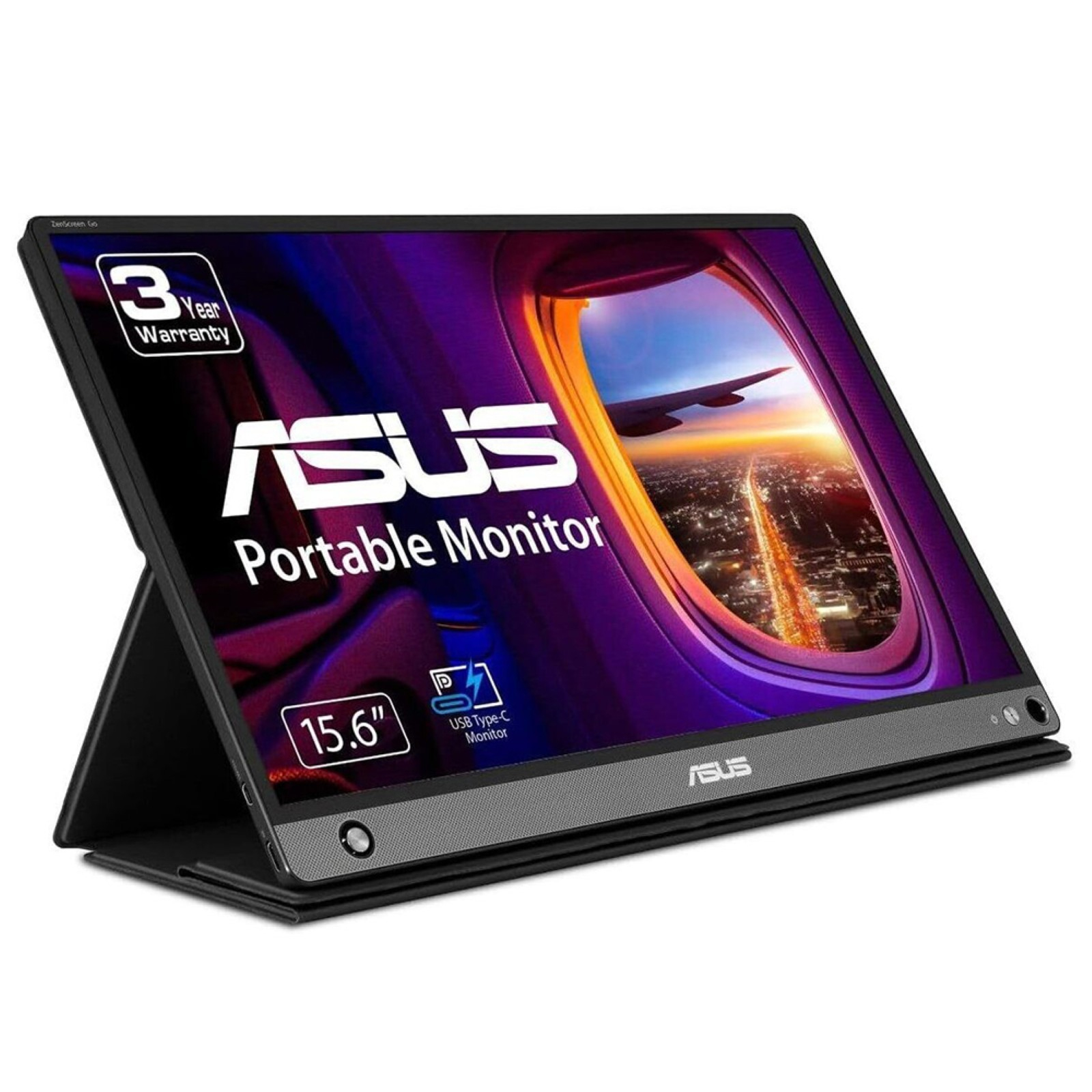 ASUS ZenScreen MB16AHP 15.6" 1920 x 1080 pixels Full HD LED Black