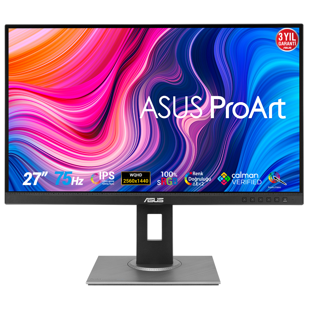 ASUS ProArt PA278QV 27" 2560 x 1440 pixels Quad HD LED Black