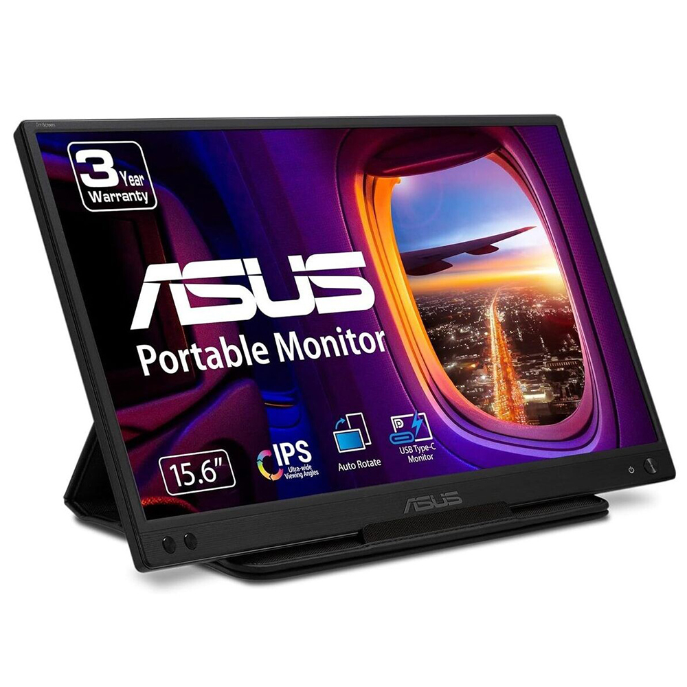 ASUS ZenScreen MB166C 15.6" 1920 x 1080 pixels Full HD LED Black