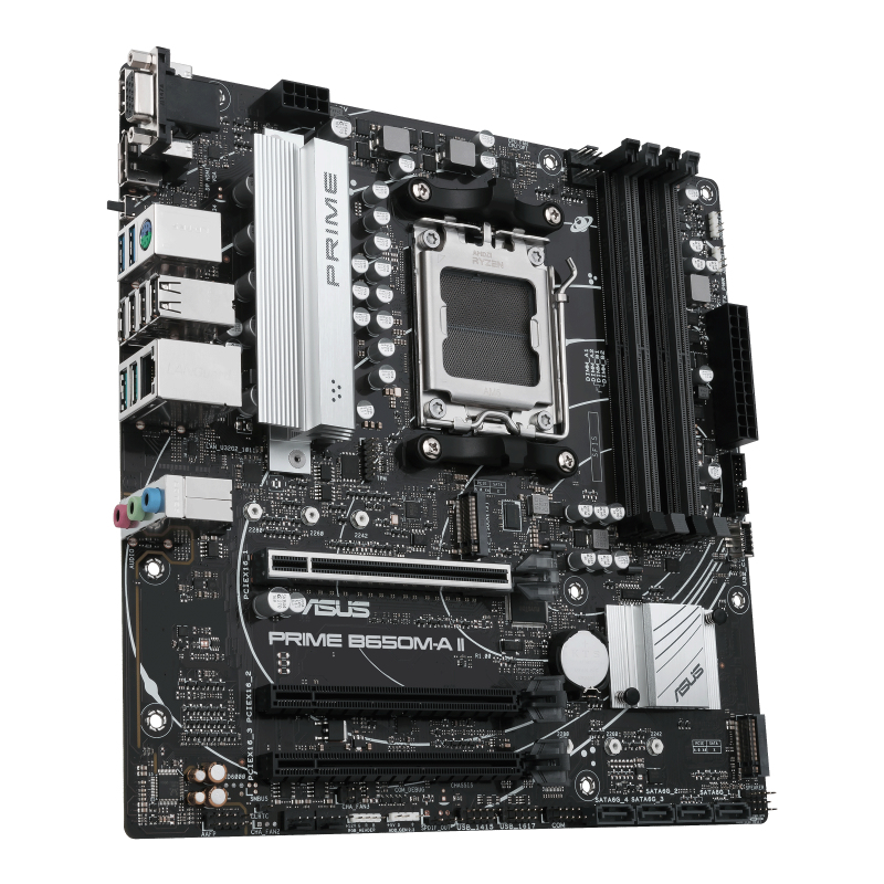 ASUS PRIME B650M-A II AMD B650 Socket AM5 micro ATX