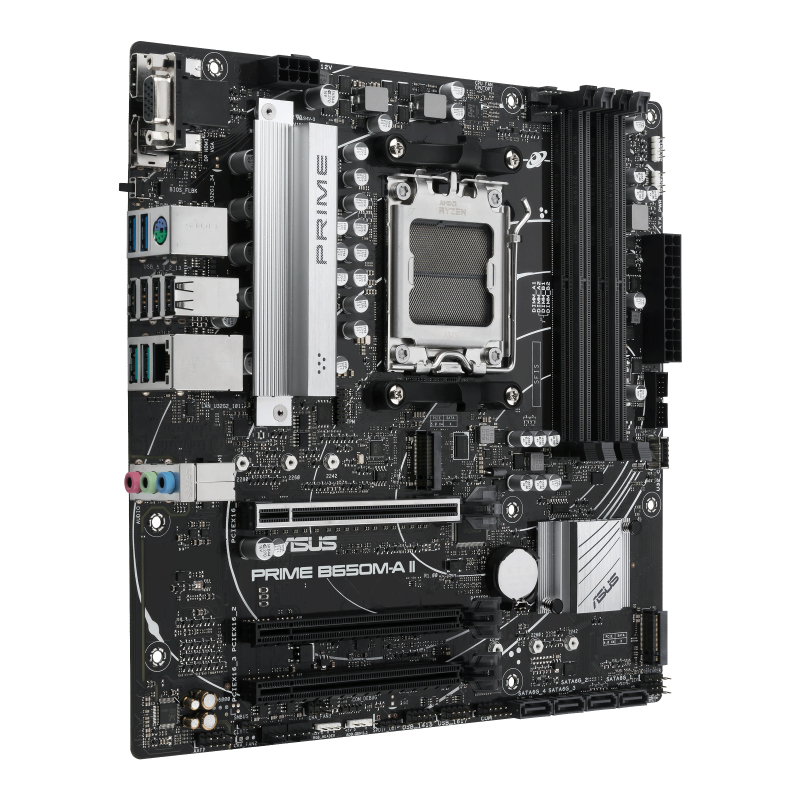 ASUS PRIME B650M-A II AMD B650 Socket AM5 micro ATX