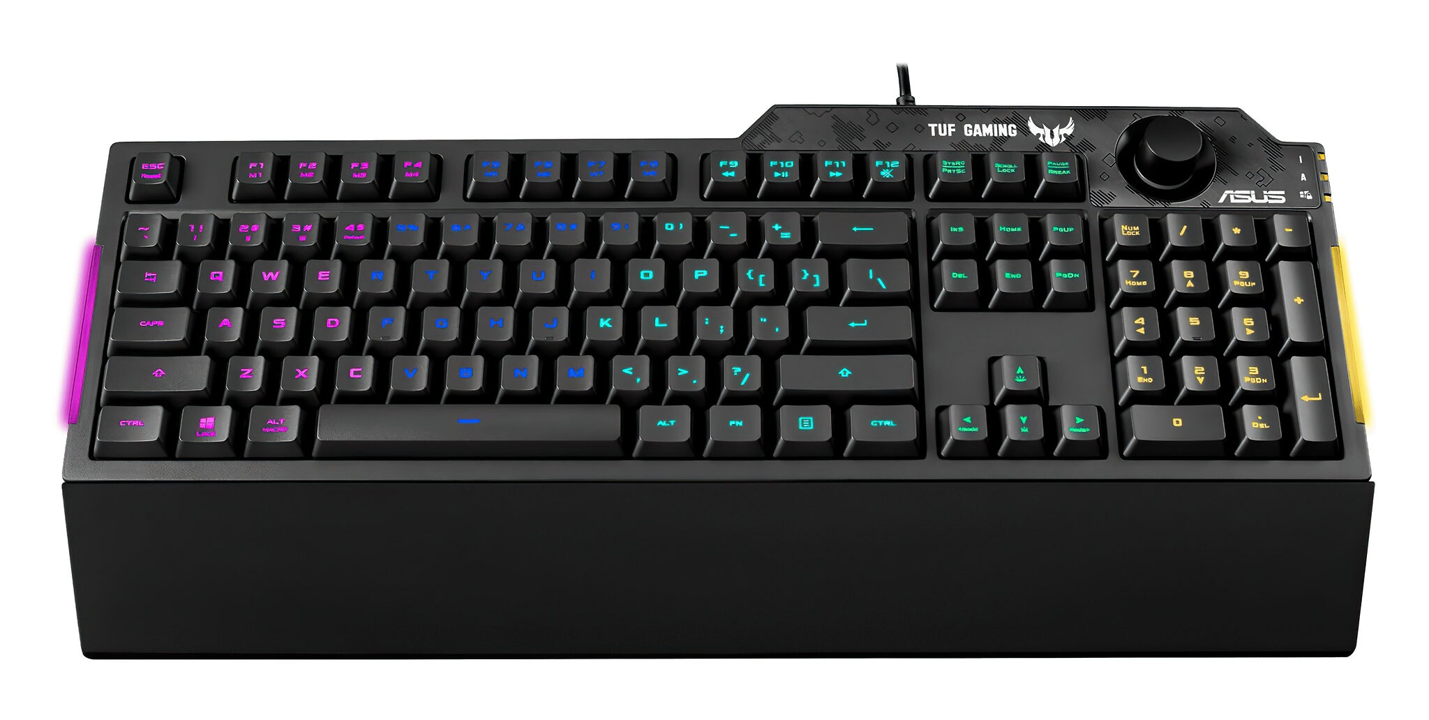 ASUS TUF Gaming K1 USB QWERTY English Black