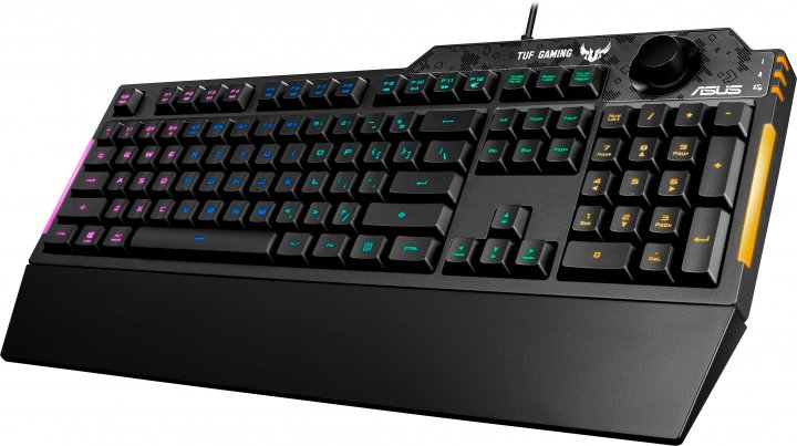 ASUS TUF Gaming K1 keyboard USB QWERTY English Black