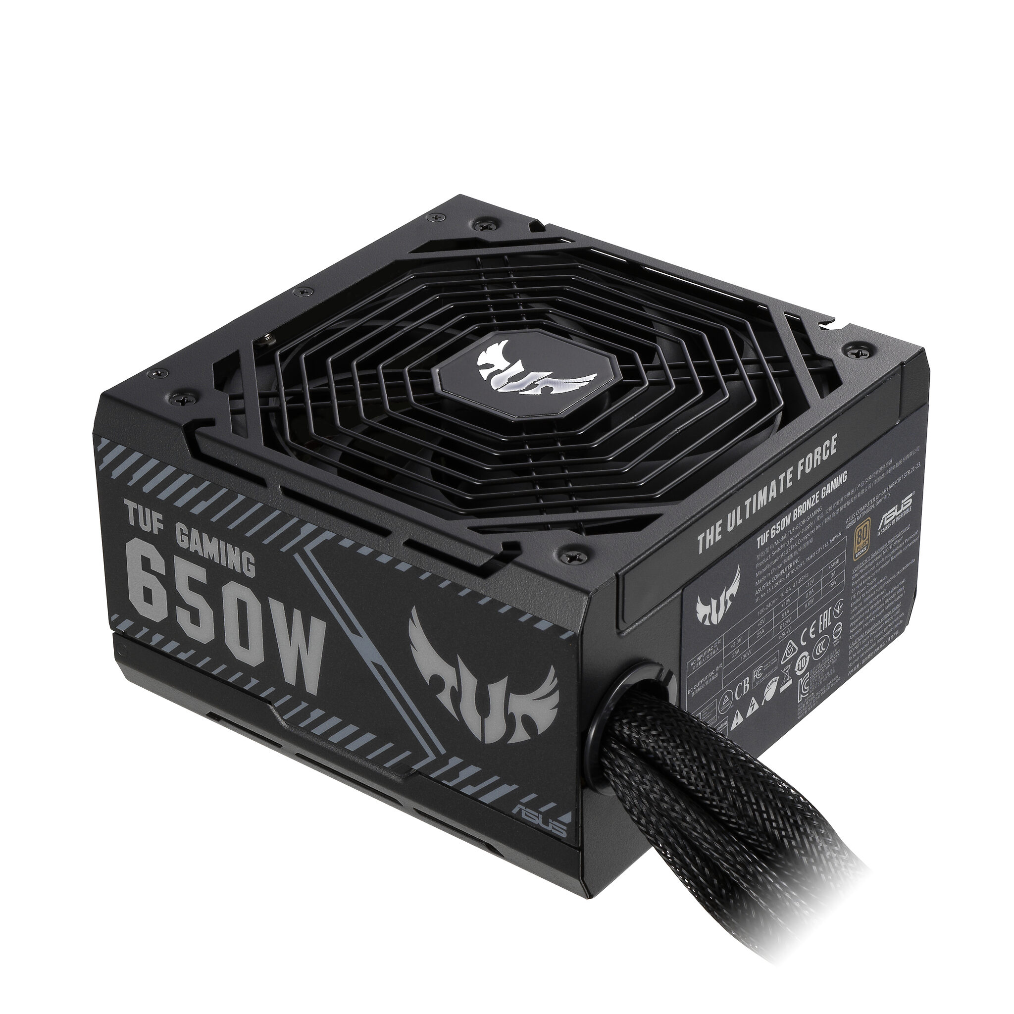 ASUS TUF-GAMING-650B 650 W 20+4 pin ATX ATX Black