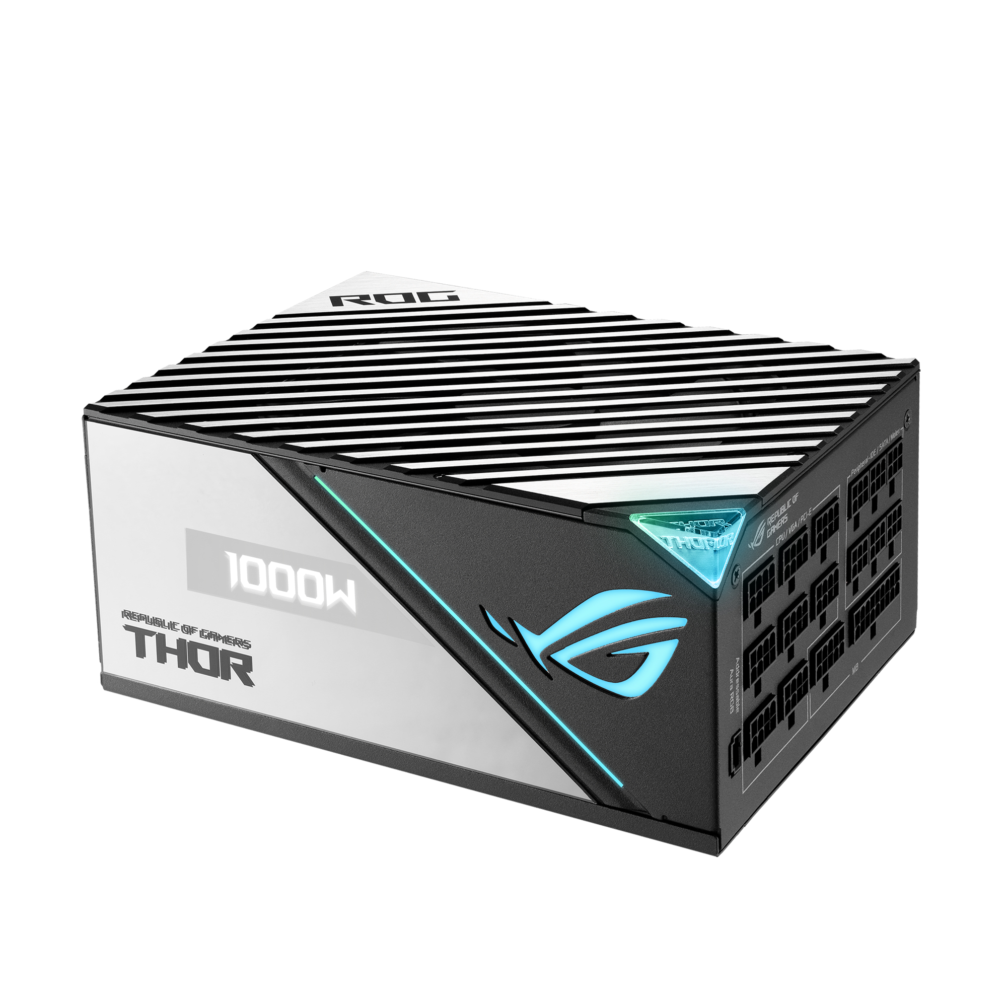 ASUS ROG-THOR-1000P2-GAMING 1000 W 24-pin ATX ATX Black, Silver