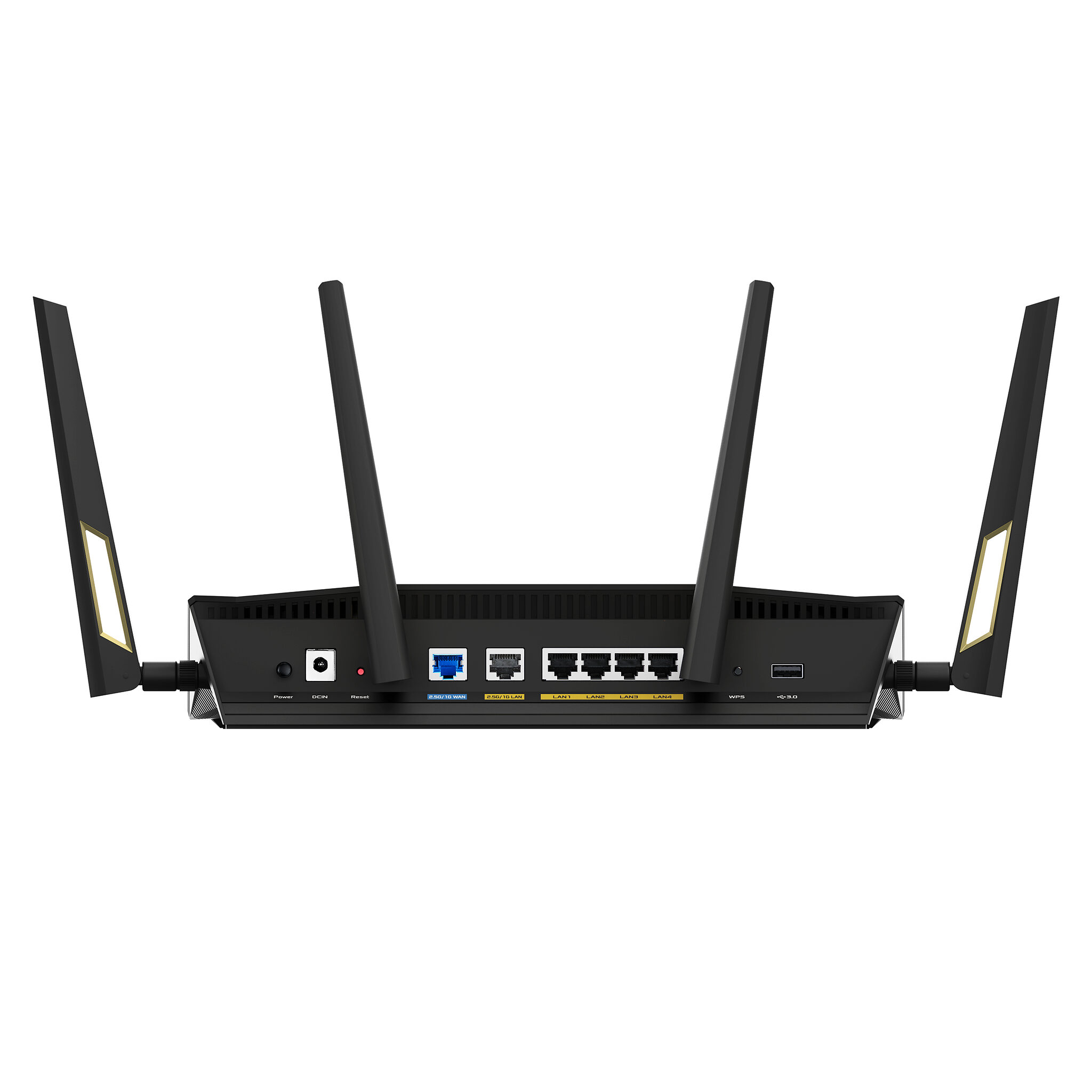 ASUS RT-AX88U Pro wireless router Multi-Gigabit Ethernet Dual-band (2.4 GHz / 5 GHz) Black