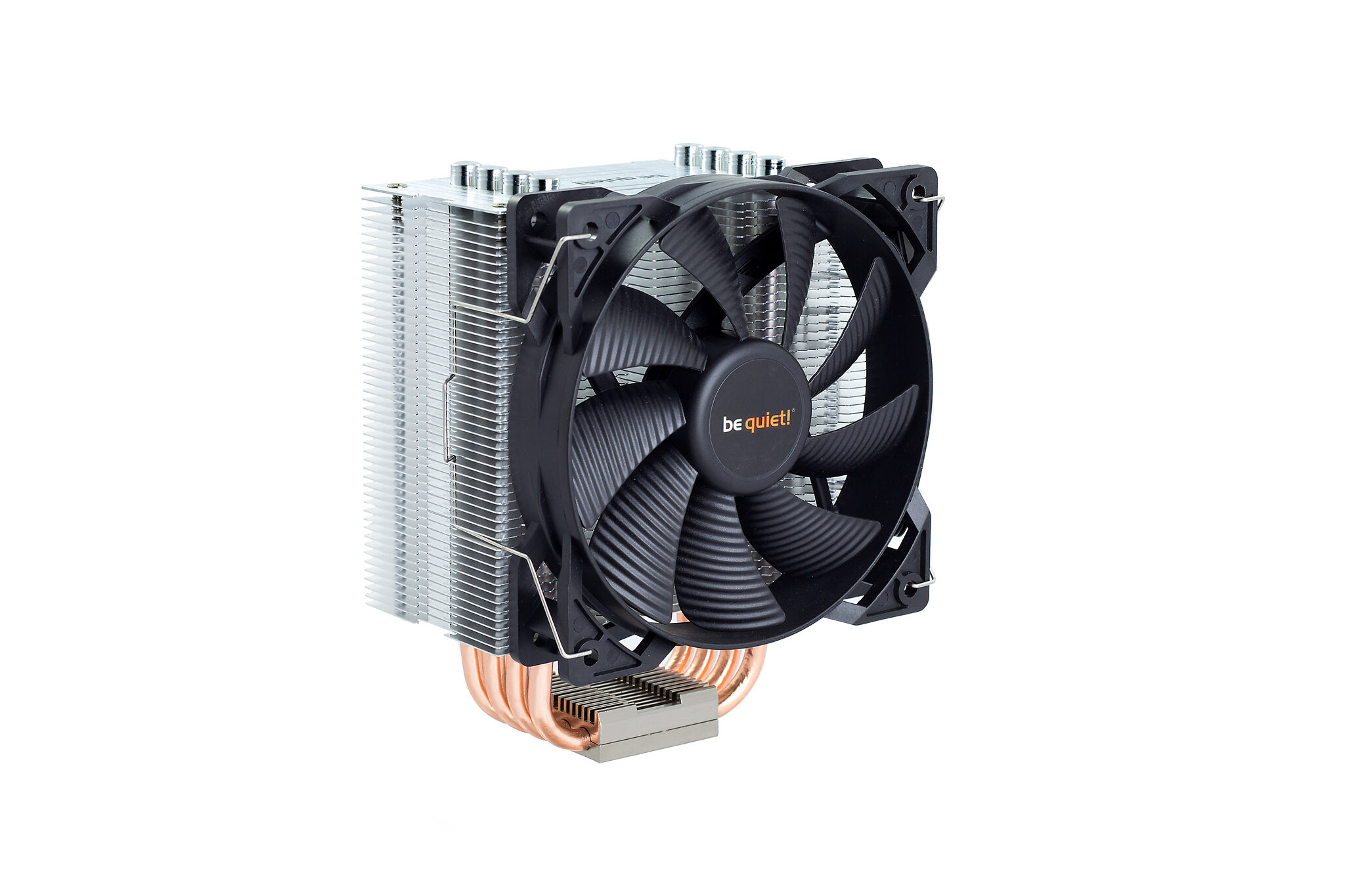 be quiet! Pure Rock Processor Cooler 12 cm Black, Copper, Silver