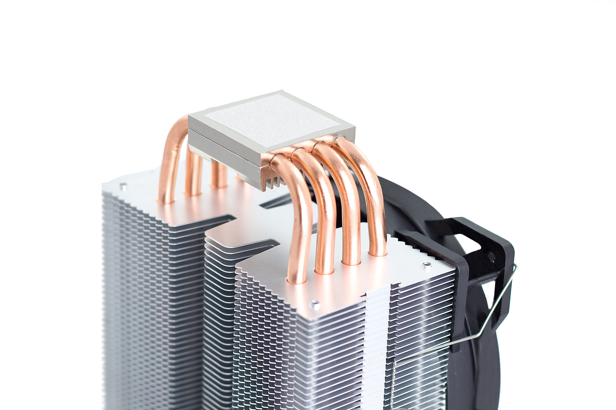 be quiet! Pure Rock Processor Cooler 12 cm Black, Copper, Silver