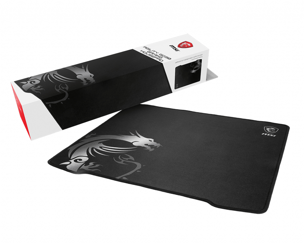MSI AGILITY GD30 Pro Gaming Mousepad '450mm x 400mm, Pro Gamer Silk Surface, Iconic Dragon Design, Anti-slip…