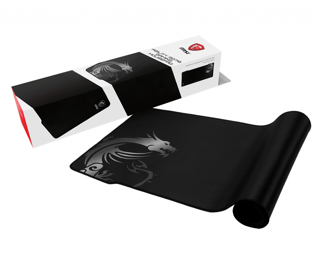 MSI AGILITY GD70 Pro Gaming Mousepad '900mm x 400mm, Pro Gamer Silk Surface, Iconic Dragon Design, Anti-slip…
