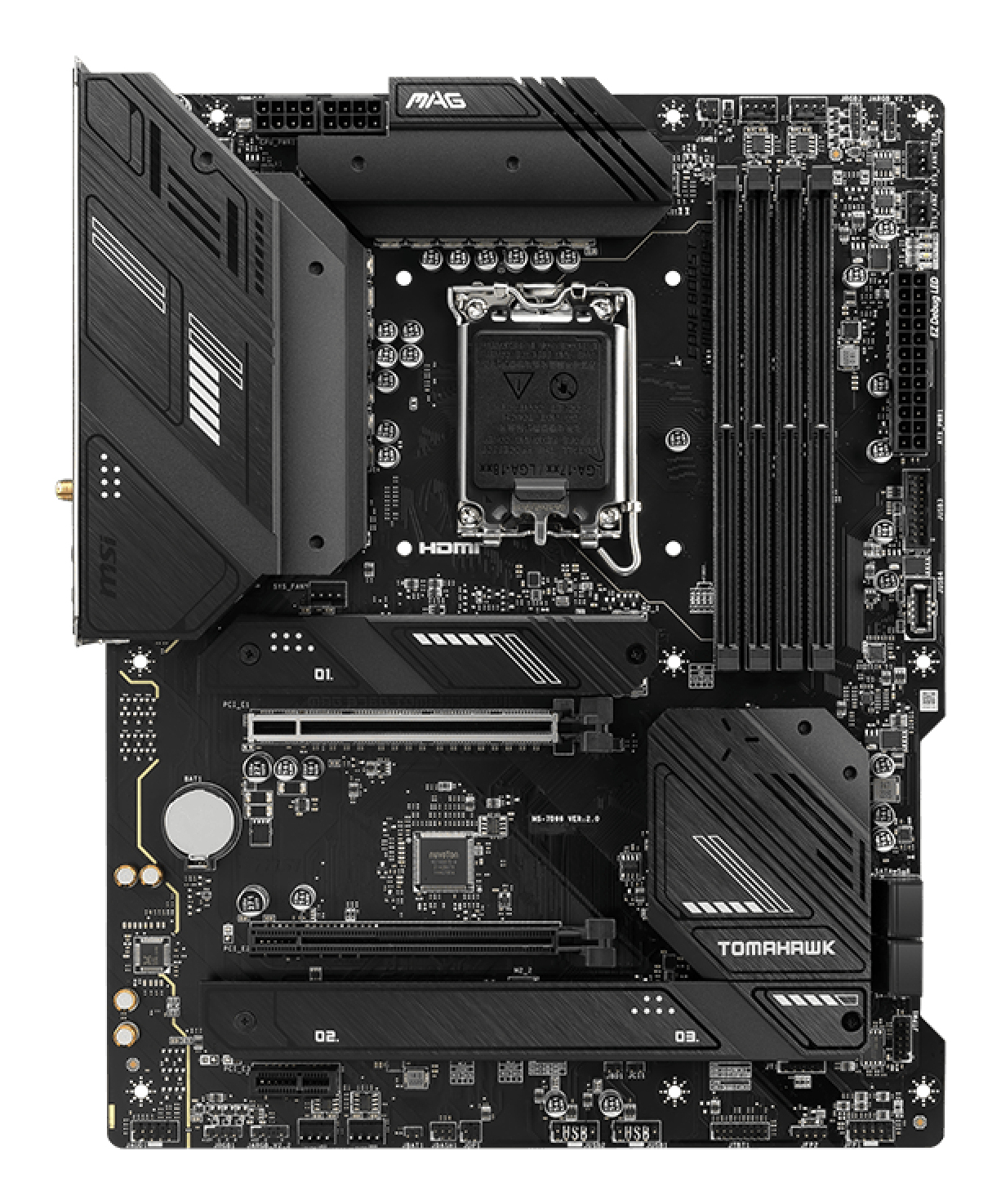 MSI MAG B760 TOMAHAWK WIFI motherboard Intel B760 LGA 1700 ATX