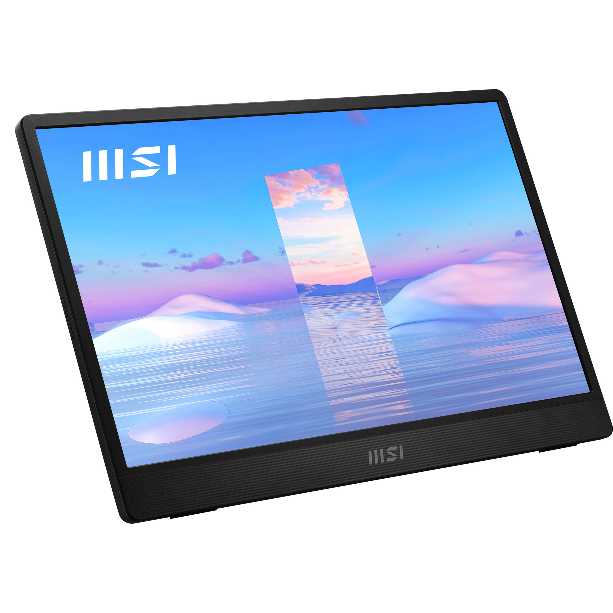 MSI Pro MP161 15.6" Portable Monitor, Adjustable kickstand, FHD (1920 x 1080), 60Hz, IPS, 2x USB-C, Mini HDMI…