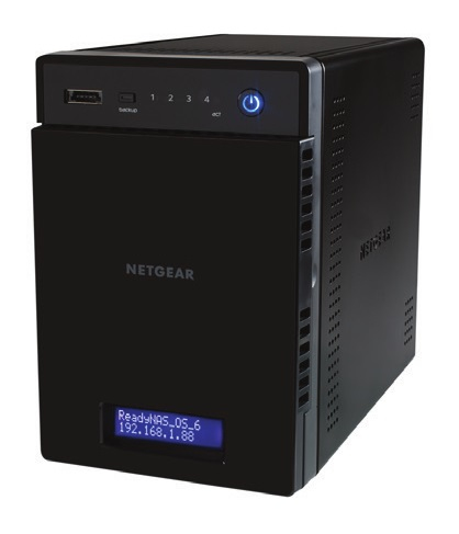 NETGEAR ReadyNAS 214 NAS ARM 2 GB 0 TB ReadyNAS OS Black