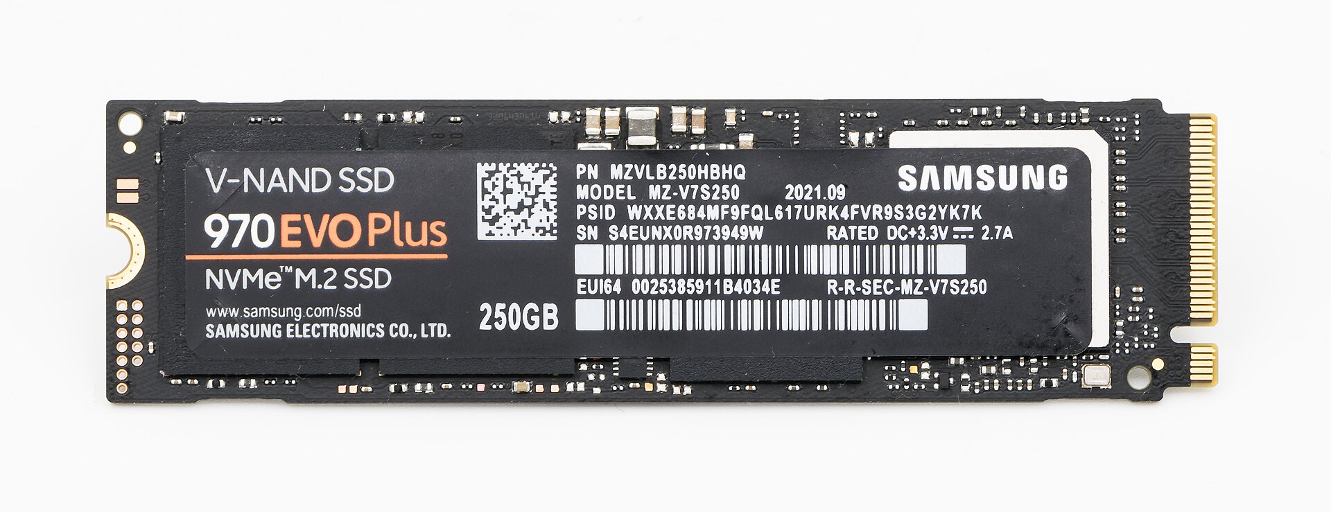 Samsung 970 EVO Plus 250GB