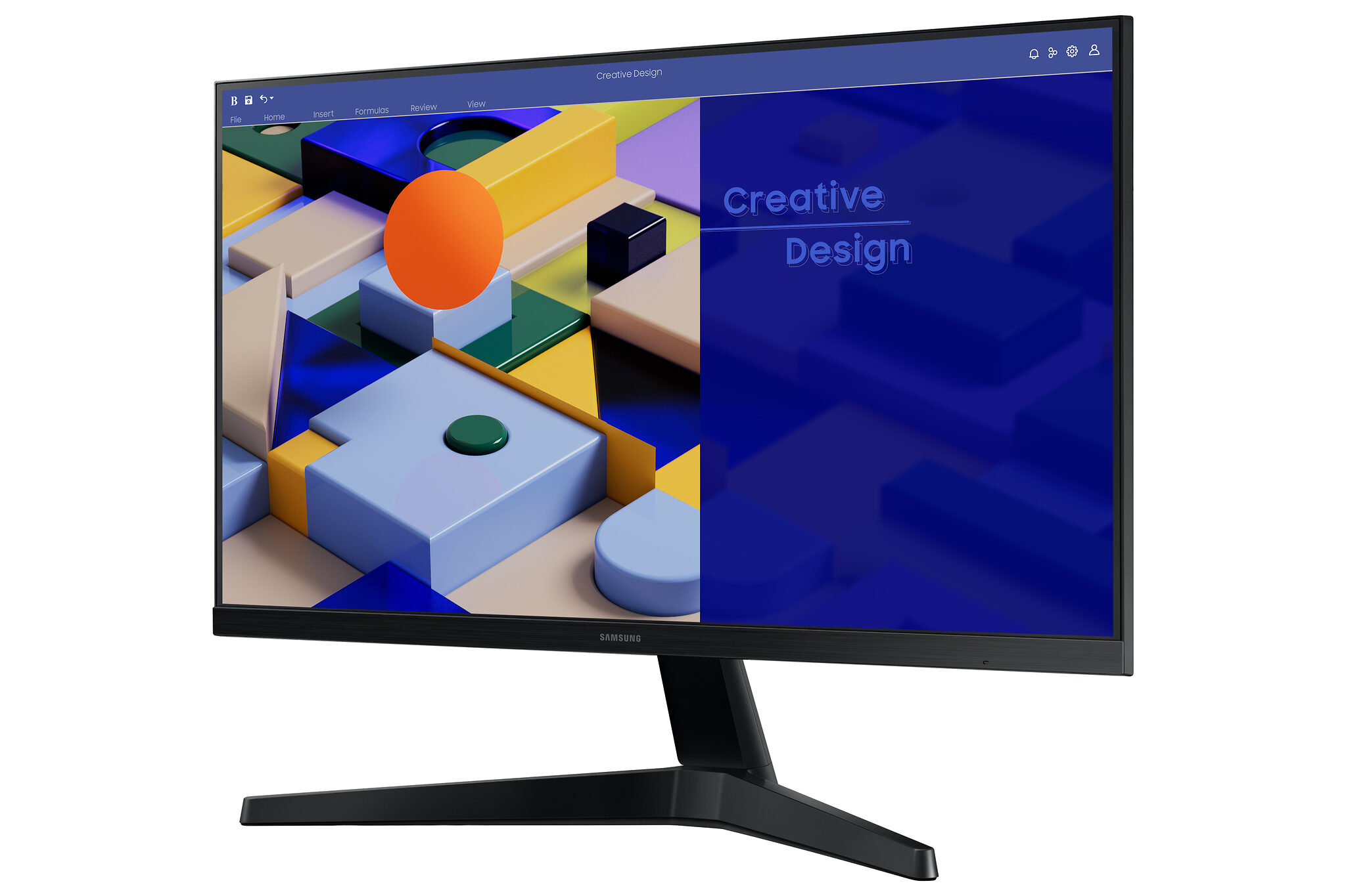 Samsung S31C computer monitor 61 cm (24") 1920 x 1080 pixels Full HD LED Black