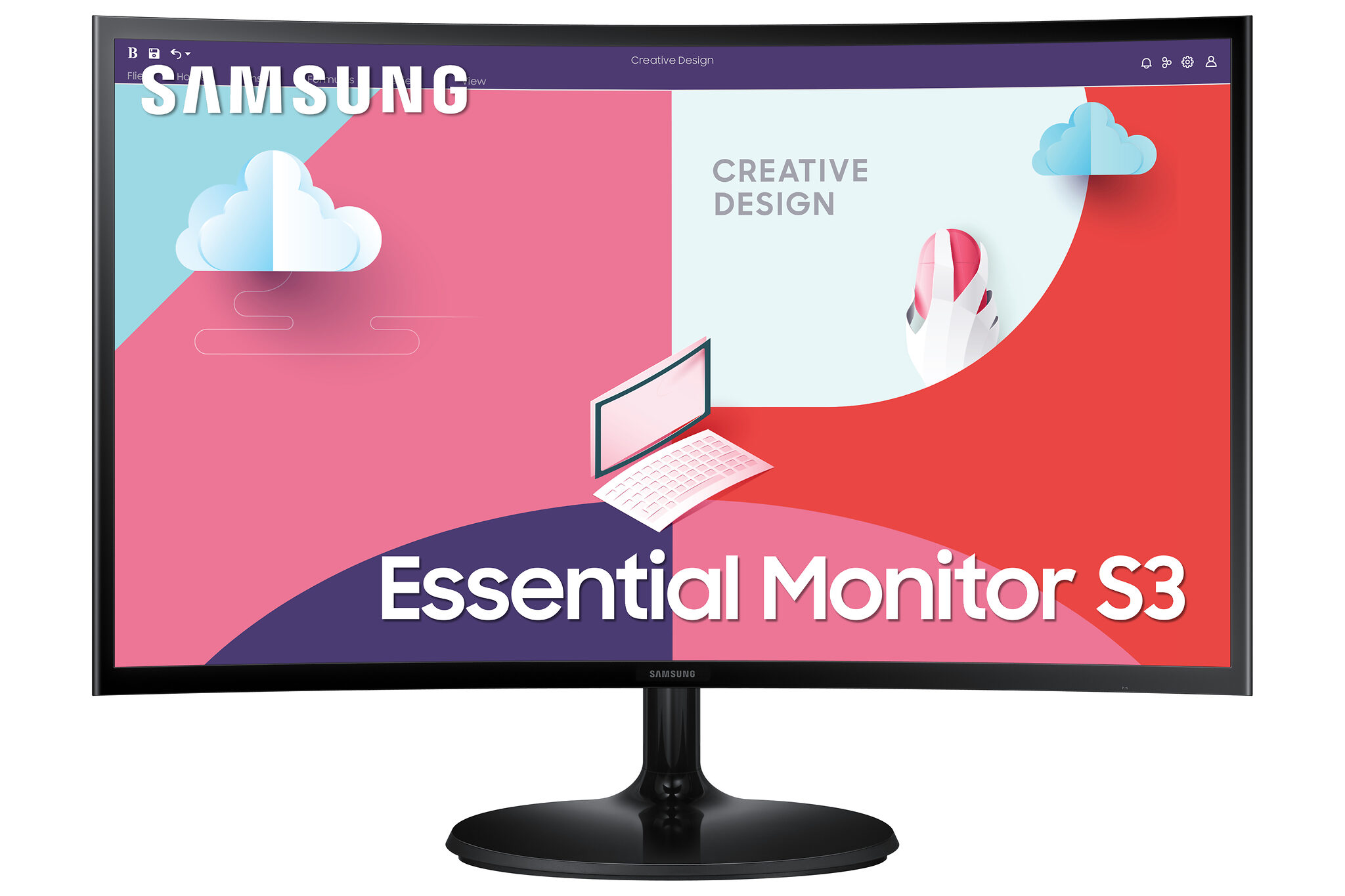 Samsung S36C 27" 1920 x 1080 pixels Full HD LED Black