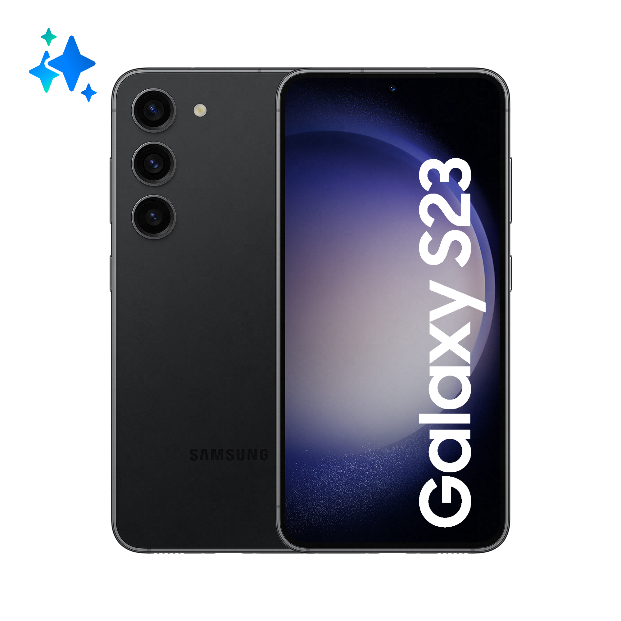 Samsung Galaxy S23 6.1" Dual SIM Android 13 5G USB Type-C 8 GB 128 GB 3900 mAh Black