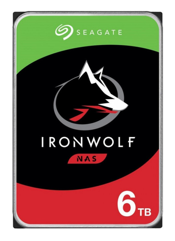 Seagate IronWolf ST6000VN001 6 TB 5400 RPM 256 MB 3.5" Serial ATA III