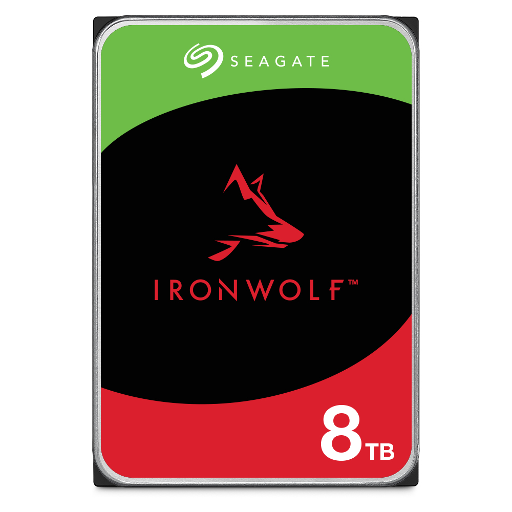 Seagate IronWolf ST8000VN004 8 TB 7200 RPM 256 MB 3.5" Serial ATA III