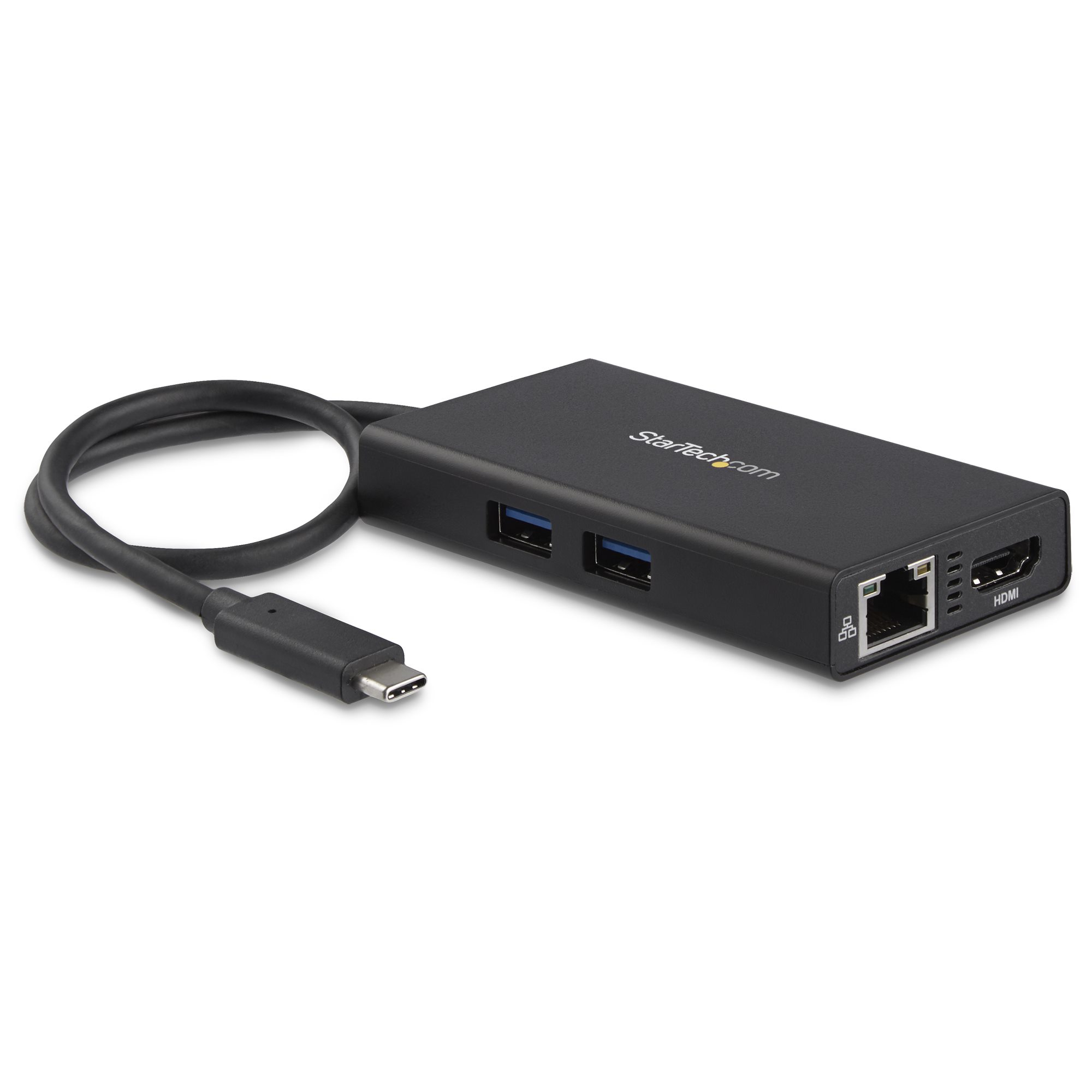 StarTech.com USB-C Multiport Adapter - USB-C Travel Docking Station with 4K HDMI - 60W Power Delivery Pass-Th…
