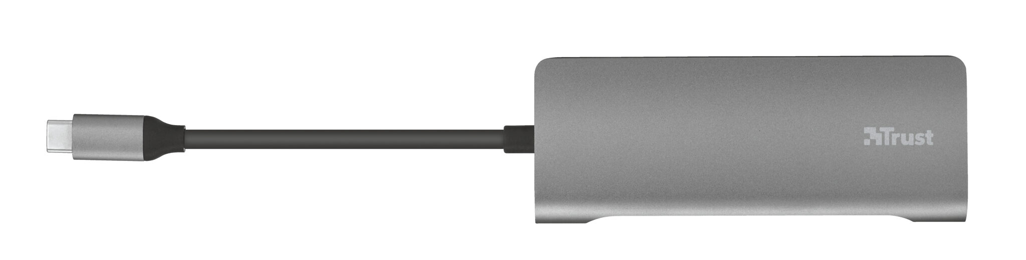 Trust 23331 laptop dock/port replicator Wired USB 3.2 Gen 1 (3.1 Gen 1) Type-C Silver